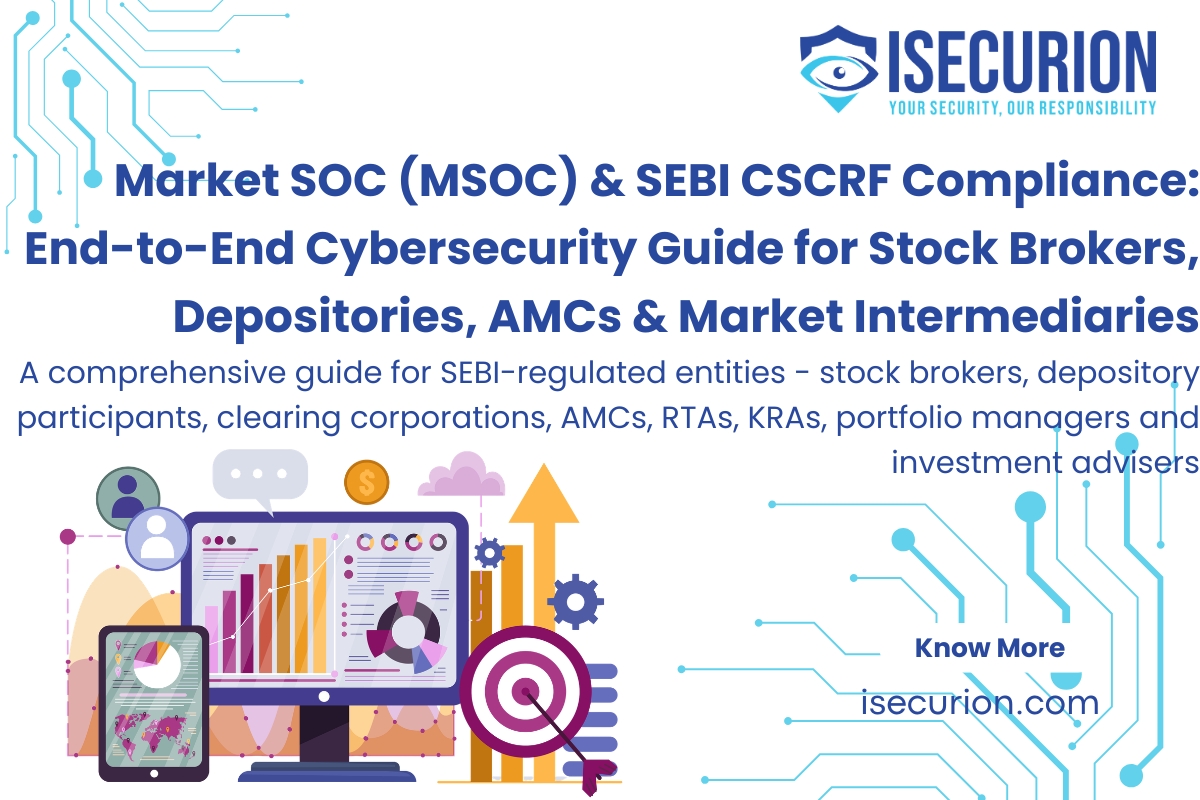Market SOC (MSOC) SEBI Compliance - SEBI CSCRF, Stock Broker Cybersecurity, VAPT, Incident Response, DR/BCP, CERT-In Empanelled Cybersecurity Consulting by ISECURION