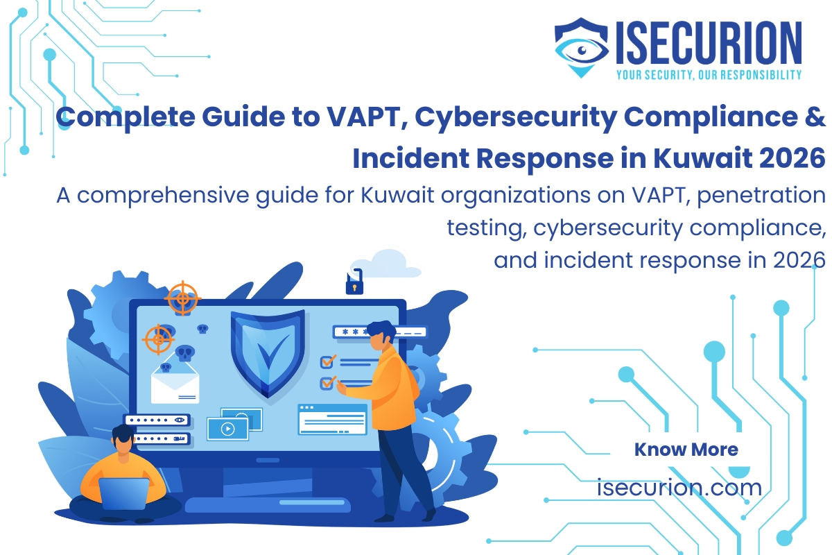 Complete Guide to VAPT, Cybersecurity Compliance & Incident Response in Kuwait 2026 - CITRA Data Privacy Protection Regulation, National Cybersecurity Framework, CBK Cyber and Operational Resilience Framework Compliance for Kuwait City, Ahmadi, Hawalli by ISECURION