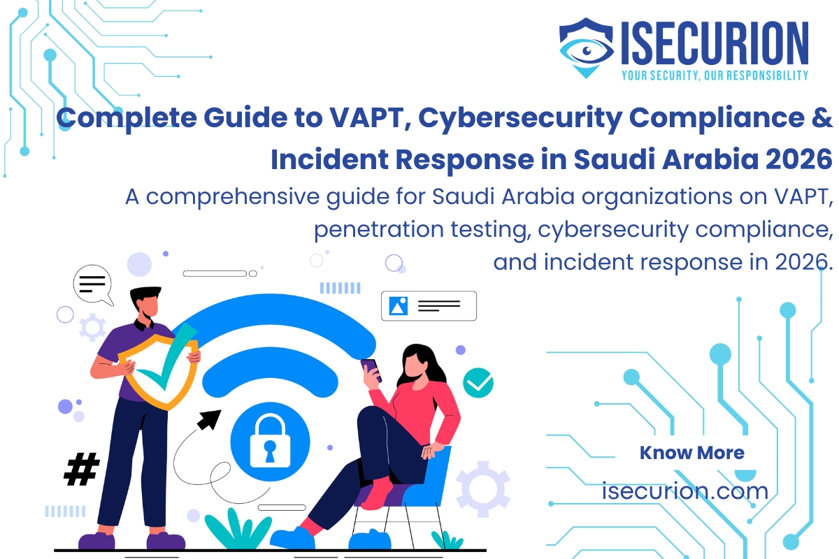Complete Guide to VAPT, Cybersecurity Compliance & Incident Response in Saudi Arabia 2026 - NCA Essential Cybersecurity Controls, NCNICC-1:2025, SAMA CSF, PDPL Compliance for Riyadh, Jeddah, Dammam, NEOM by ISECURION