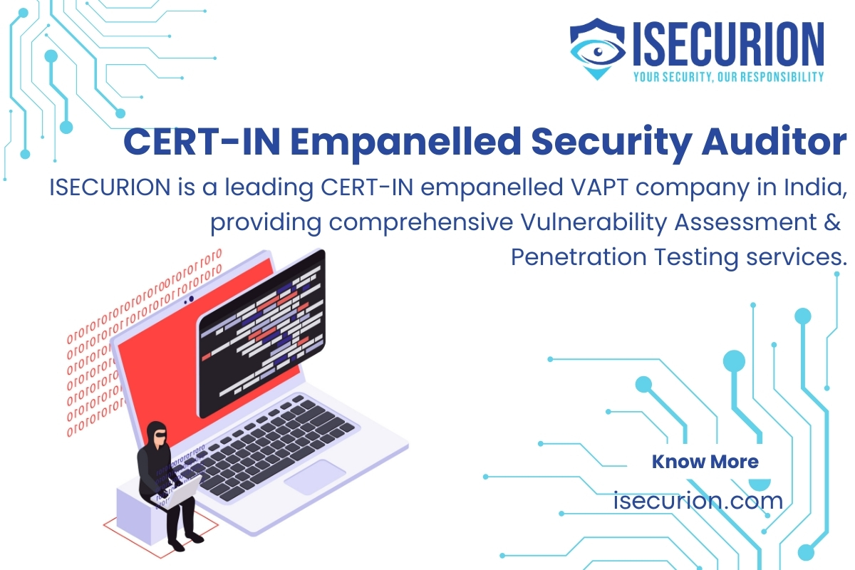 CERT-IN Empanelled VAPT Company India - Comprehensive Penetration Testing Services by ISECURION